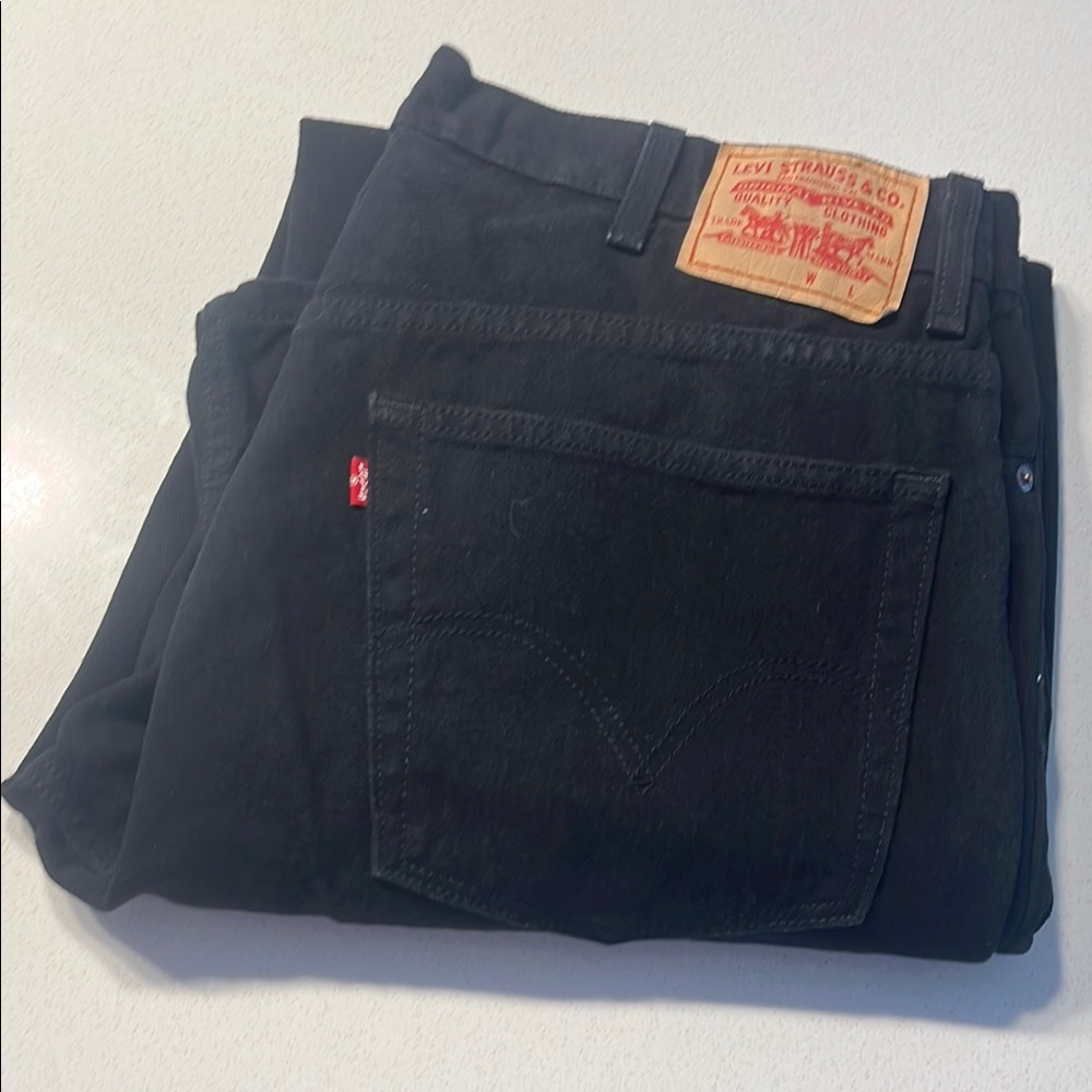 Levi's Men's Black 505 Jeans 38x32
